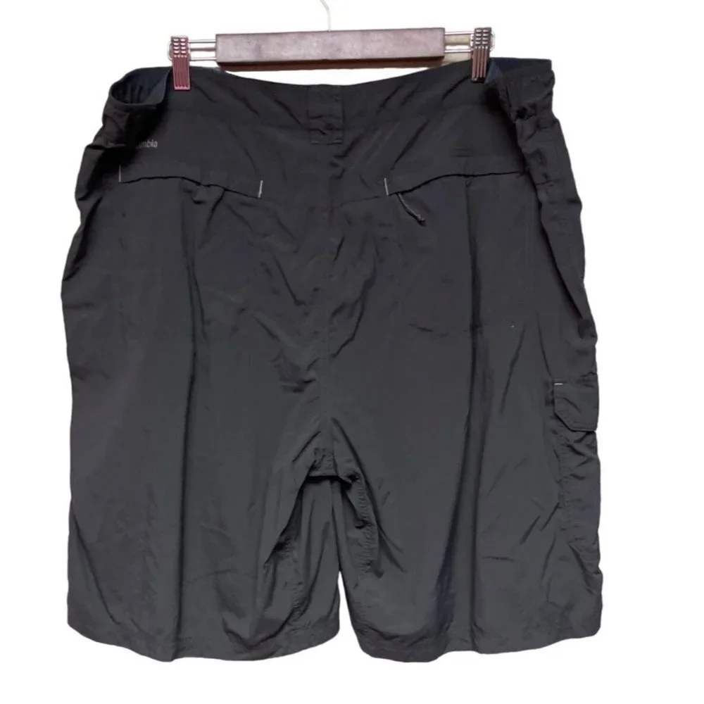 Columbia Omni Shade Grey Hiking Cargo Shorts Men's Size XXL